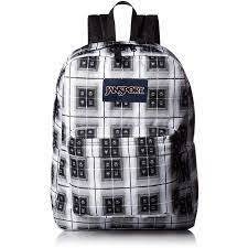 Jansport Superbreak - Xadrez Arcade Preto