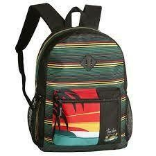 Mochila Juvenil Tom Veiga Verde E Preto TM9258 Clio