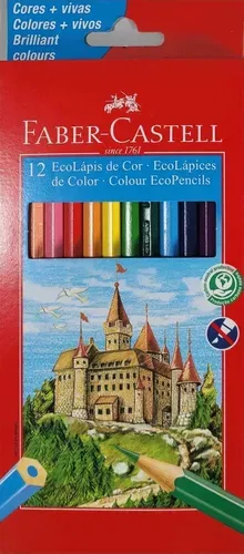 LAPIS 12 CORES FABER CASTELL