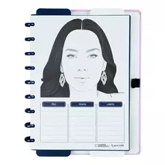 Caderno Inteligente 80 Folhas A5 By Bruna Tavares Dream - Papelaria Contador