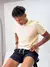 T-SHIRT TEXTURIZADA CREME - comprar online