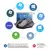 Mouse sem fio recarregável para computador, suporte mudo para pc, laptop, table - loja online