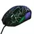 Mouse profissional LED colorido para jogos na internet