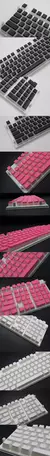 Imagem do OEM Perfil Pudim Keycap, PBT Keycaps para Cherry MX Switch Teclado Mecânico, RG