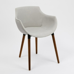 Silla Frida Wood Tapizada - comprar online