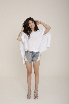 Poncho Kary Flor - tienda online
