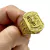Anel Anel Face de Cristo 3D Deus É Bom o Tempo Todo Banhado A Ouro 18k Lançamento na internet