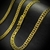 Corrente 7mm Grumet Banhado A Ouro 18k - Destake Atacado