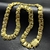 Corrente 15mm Dubai Fecho Marcão 750 Banhado A Ouro 18k - loja online