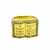 Anel Bíblia Cravejado - Banhado A Ouro 18k - comprar online