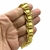 Pulseira 15mm Dubai Fecho Marcação 750 Banhado a Ouro 18k na internet
