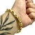 Pulseira 6mm Tijolinho Banhado a Ouro 18k - comprar online
