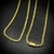 Corrente 3mm Grumet Banhado A Ouro 18k - loja online