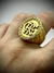 Anel CRF Flamengo Cravejado - Banhado A Ouro 18k na internet