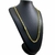 Corrente 7mm Cadeado Banhado A Ouro 18K - Destake Atacado