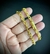 Corrente 6mm Cadeado Banhado A Ouro 18k - comprar online