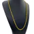 Corrente 6mm Cadeado Banhado A Ouro 18k - Destake Atacado