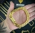 Pulseira 13mm Grumet Banhado a Ouro 18k na internet