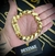 Pulseira 13mm Friso S Banhado a Ouro 18k na internet
