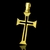Pingente Cruz Templário Vazada (G) Banhado A Ouro 18k - comprar online