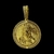 Pingente 2 Em 1 Nossa Senhora E Face de Cristo Cravejado (G) Banhado A Ouro 18k Lançamento - Destake Atacado