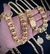 Corrente 13mm Dubai Cravejado Fecho Marcão 750 Banhado A Ouro 18k - Destake Atacado