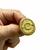 Anel Letra Oval Cravejado - Banhado A Ouro 18k