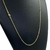 Corrente 2mm Cadeado Fecho Lagosta Banhado A Ouro 18k - comprar online