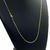 Corrente 2mm Piastrine Fecho Lagosta Banhado A Ouro 18k - comprar online