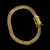 Pulseira 7mm Grumet Dupla Marcação 750 Banhado a Ouro 18k - Destake Atacado