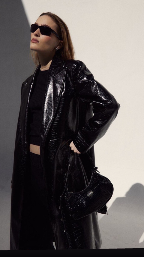 Tapado Eco cuero Crocco