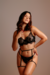 Conjunto sensual com cinta liga