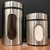 Kit de potes fratelli inox com visor - comprar online