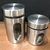 Kit de potes fratelli inox com visor - comprar online