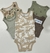 Kit de body Carter's regata (5 peças) - Militar - comprar online