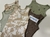 Kit de body Carter's regata (5 peças) - Militar - Amélie Kids Store