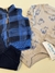Conjunto Trio Carter's Menino xadrez na internet