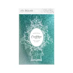 Cuentilina | papel con glitter | Azul alas de hada | A4 - comprar online