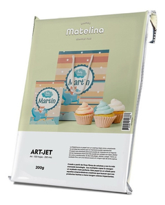 Papel Matelina simple faz | 200gr 100hjs A4 | Art Jet