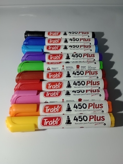 Marcadores de pizarra Trabi | recargables | varios colores