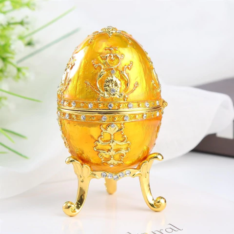 Ovo Faberge Dourado Imperial - comprar online