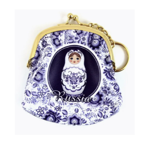 Porta-Moedas Rússia Matrioshka