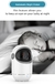 3.2 Polegada vídeo monitor do bebê com pan tilt câmera de segurança sem fio - Thomas Baby 