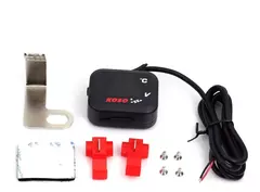 Voltimetro Digital 3 En 1 Moto O Auto (temperatura Ambiente) - tienda online