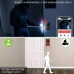 Portero Visor Wifi Doorbell Audio Y Video en internet