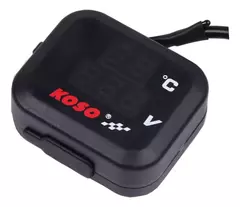 Voltimetro Digital 3 En 1 Moto O Auto (temperatura Ambiente)