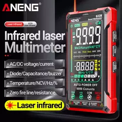 Multímetro Digital Aneng Voltimetro Lcd 9999 Cuentas 622b - tienda online