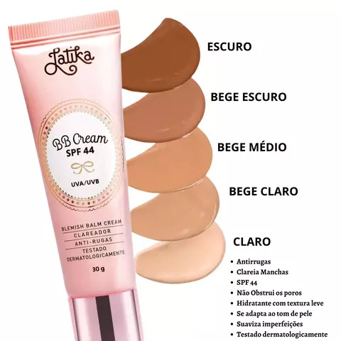 BB Cream Latika Clareador FPS 44