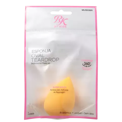 RK by Kiss Blending Oval Teardrop - Esponja para Maquiagem
