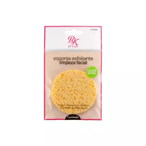 Esponja esfoliante -limpeza profunda Kiss (CLE07BR)